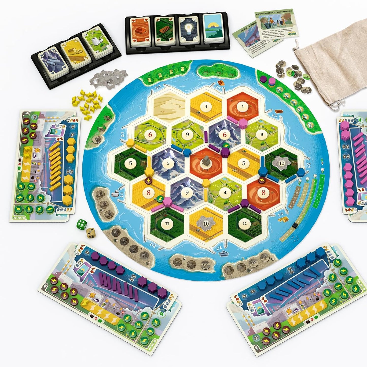 Catan Energias Juego de Mesa