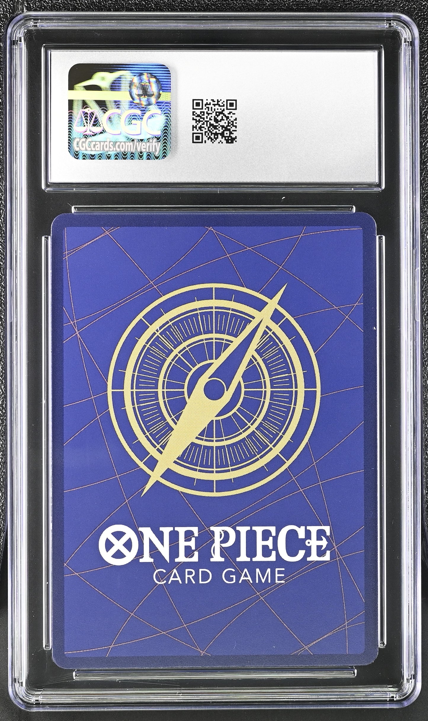 Tarjeta One Piece TCG Carrying on His Will Divine Departure Alt OP13-076 CGC 10