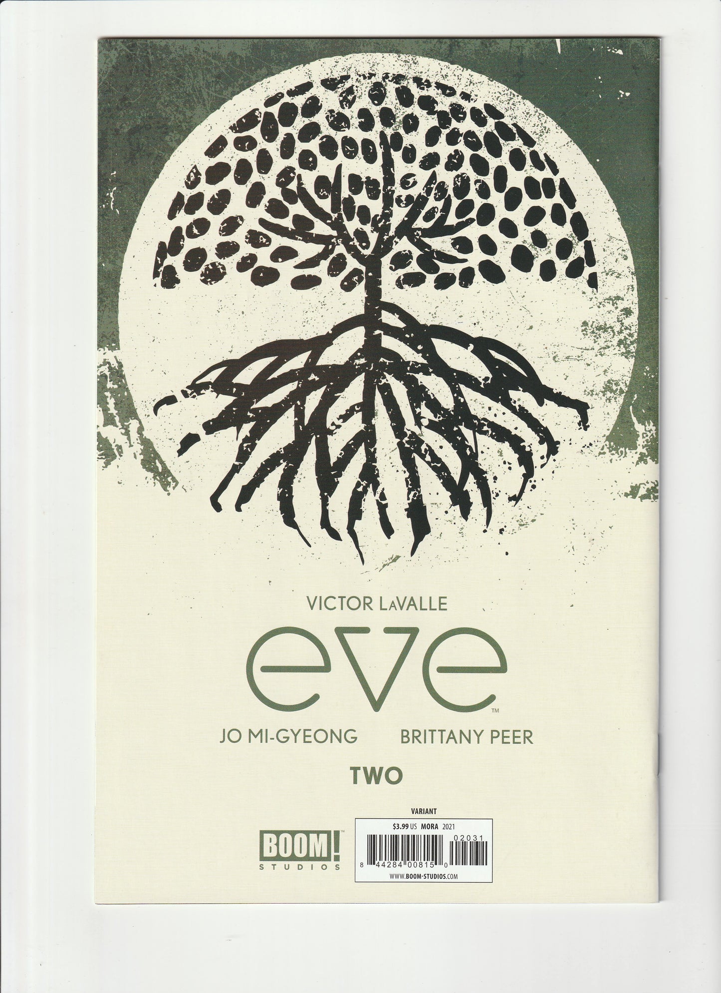 Eve #2 Variant Boom Studios Cómic En Ingles