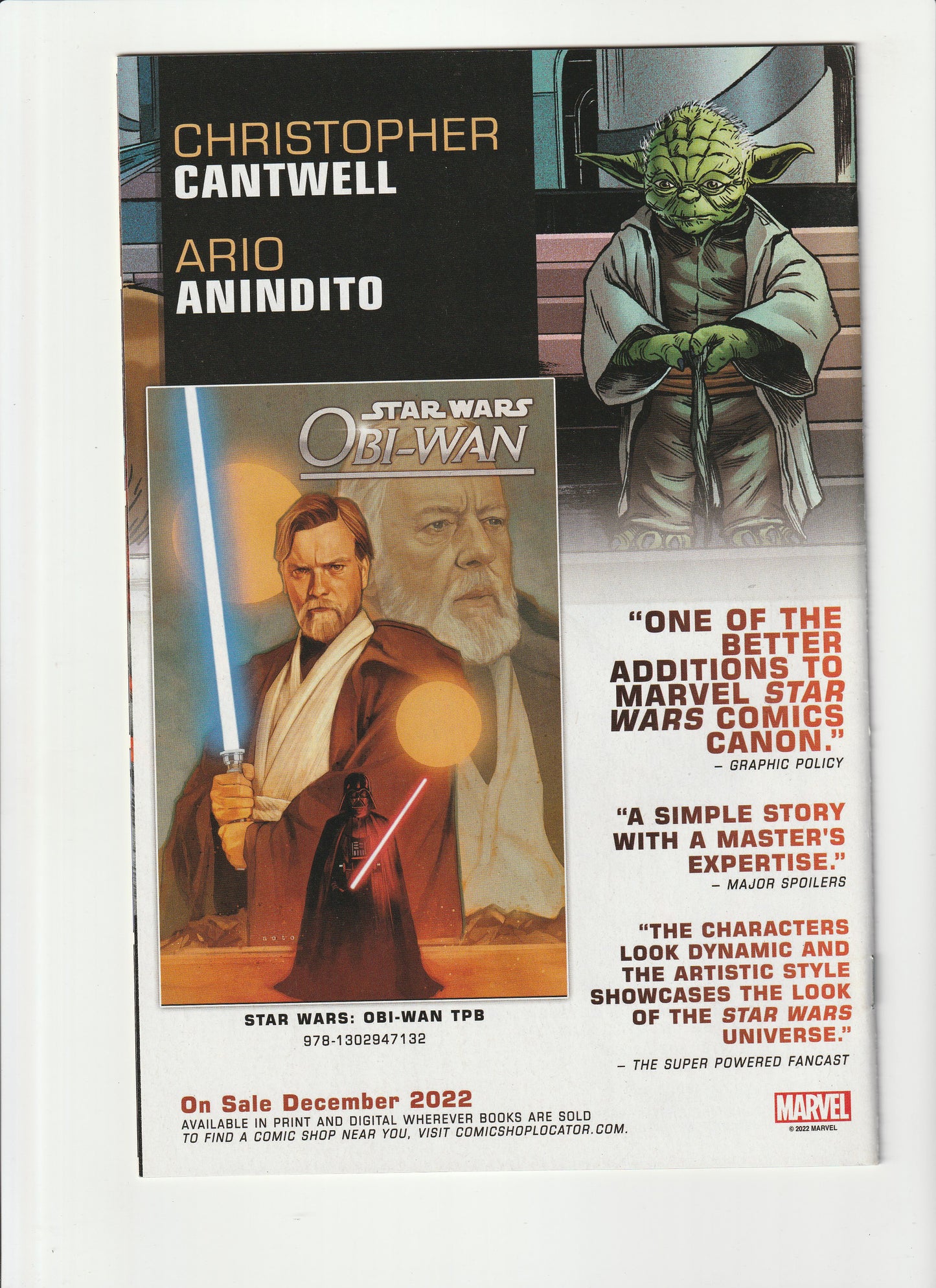 Star Wars The Mandalorian #2 1st app Grogu Marvel Comics en Ingles