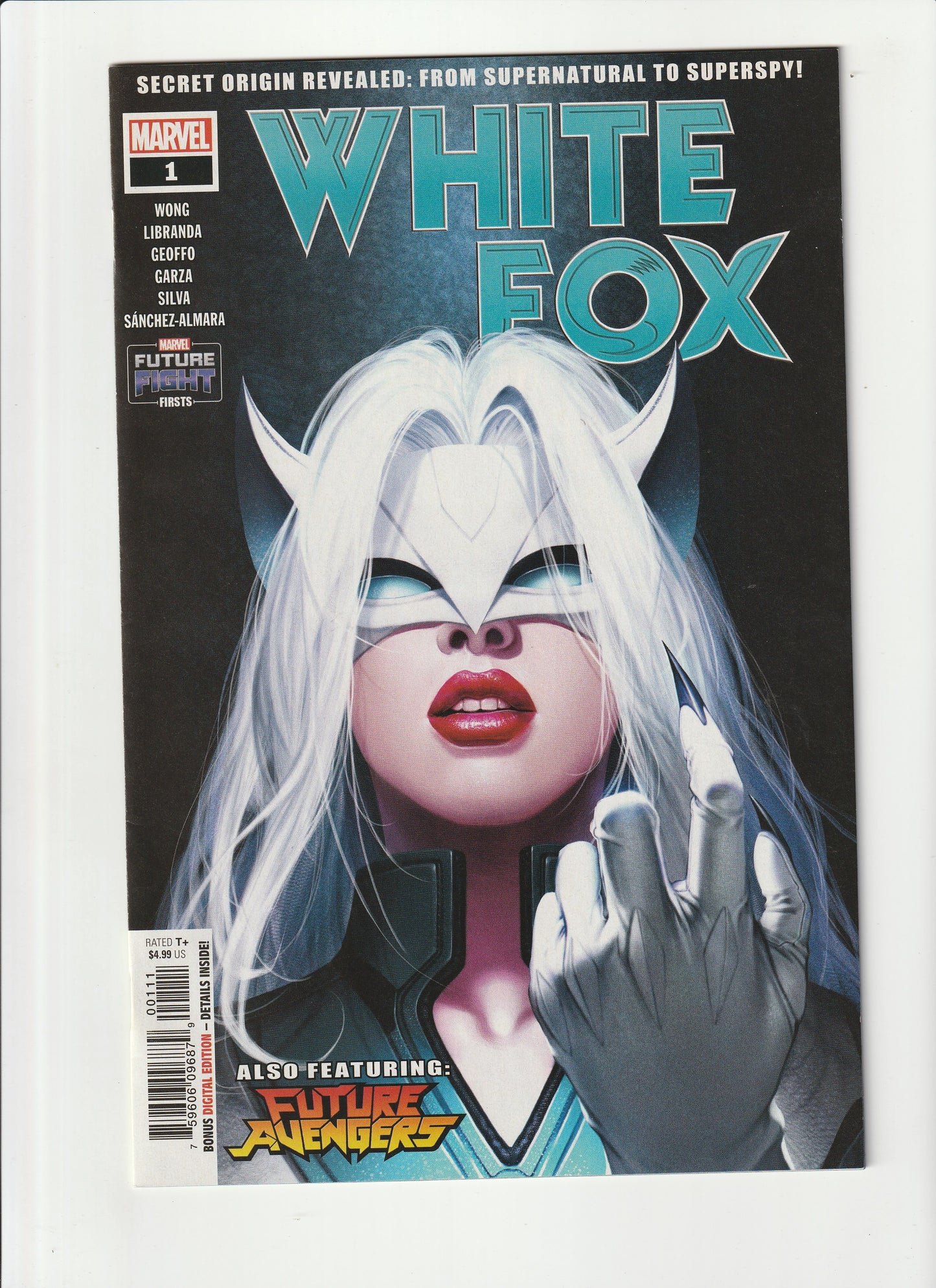 White Fox #1 Marvel Cómics En Ingles