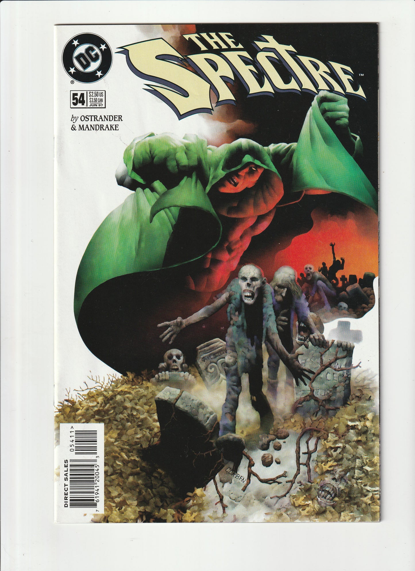 The Spectre #54 1st appearance Mr. Terrific