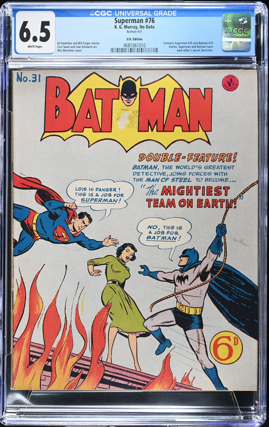 Superman #76 UK Edition