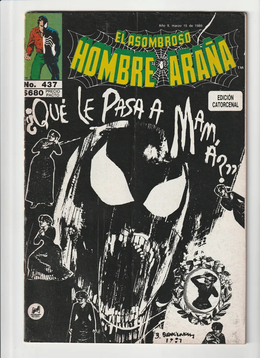 El Asombroso Hombre Araña #437 Novedades 1989