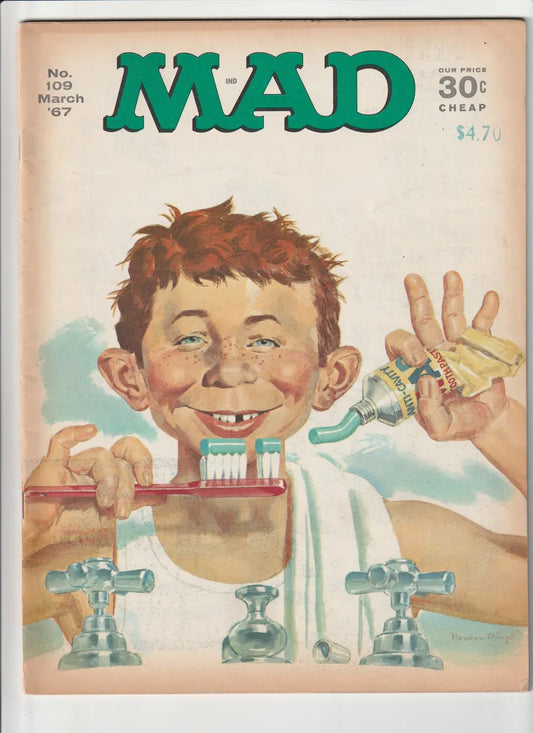 Mad #109 Marzo 1967 Revista Antigua