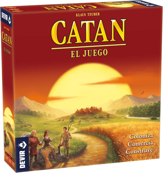 Catan Juego de Mesa 4 jugadores