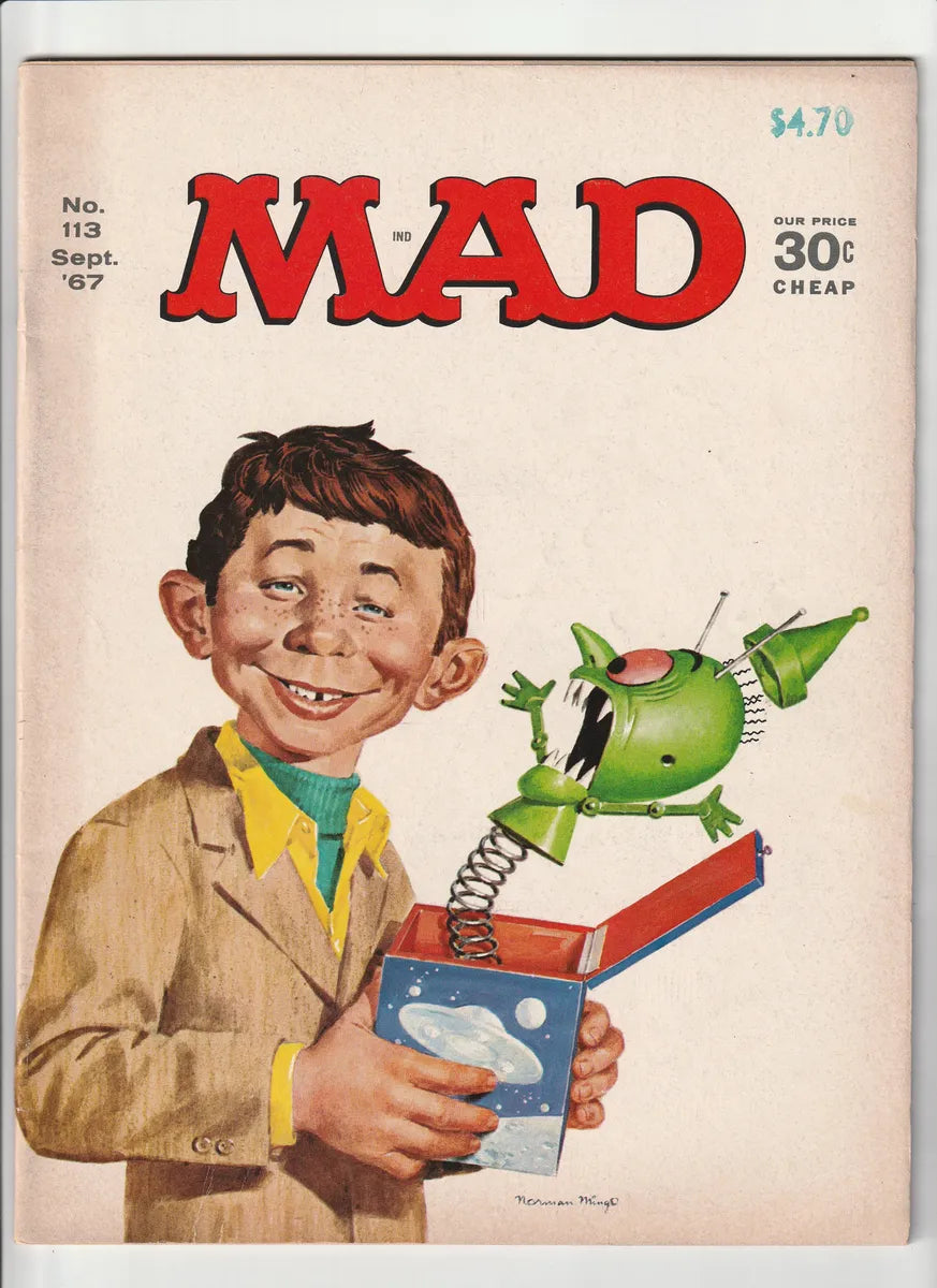 Mad #113 Septiembre 1967 Revista Antigua