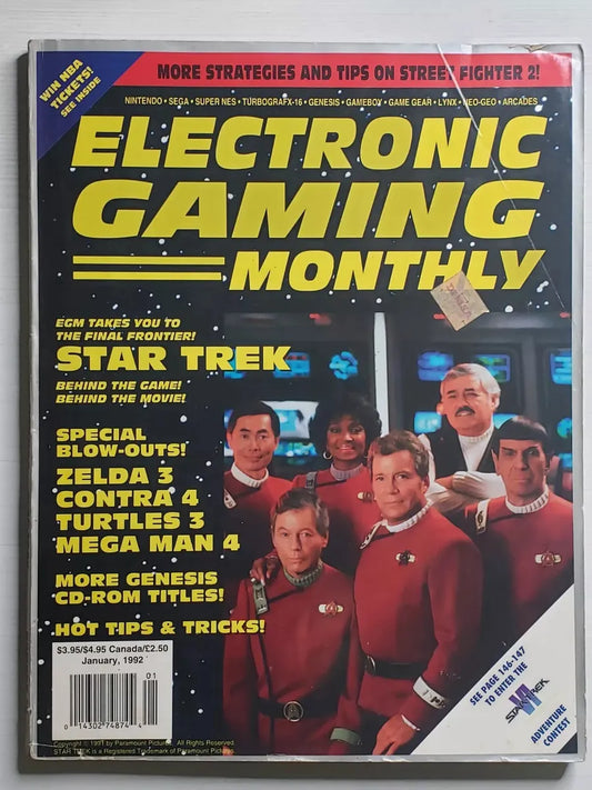 Electronic Gaming Montly #30 Enero 1992 Star Trek