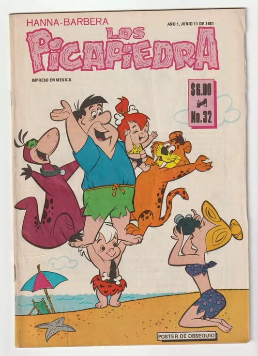 Los Picapiedra #32 Cómic Antiguo 1981