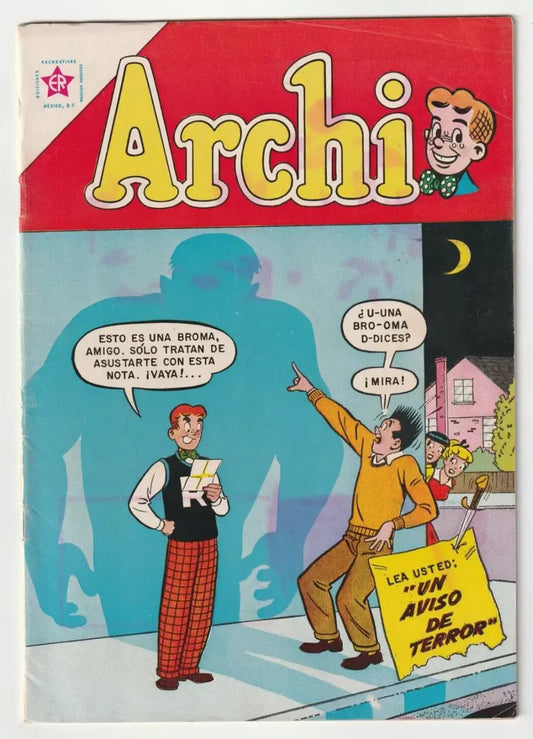Archi #64 Ediciones Recreativas Cómic Antiguo