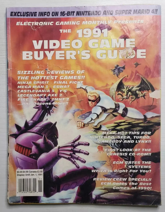 Electronic Gaming Montly 1991 Buyers Guide