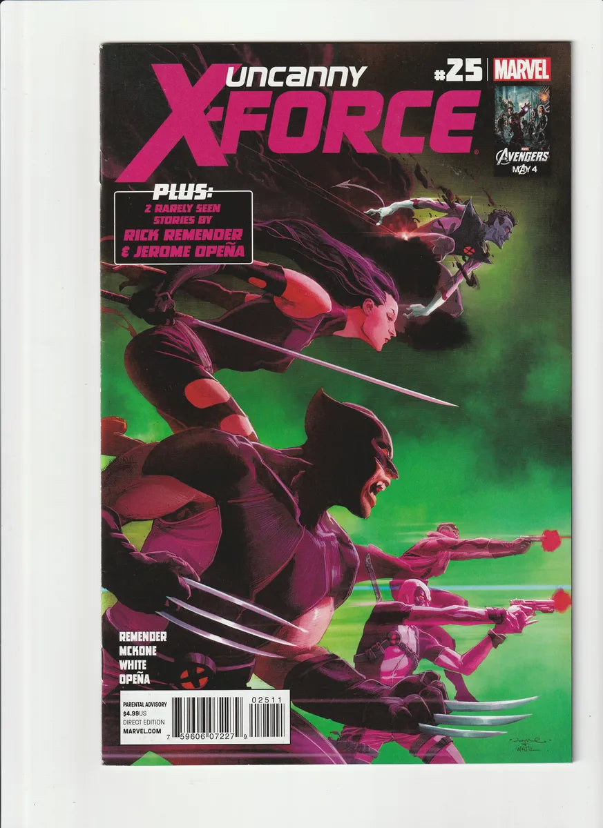 Uncanny X-force #25 Marvel Comics 1st Appearance Omega Clan