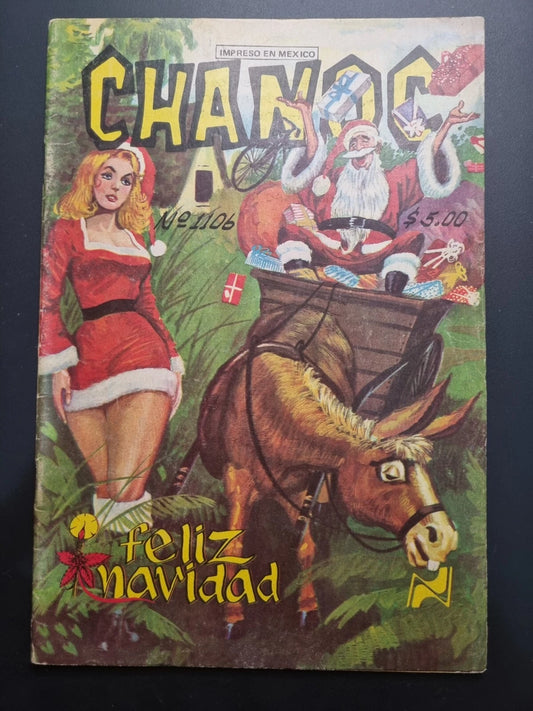 Chanoc #1106 Feliz Navidad Novedades 1980