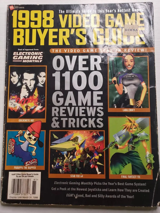 Electronic Gaming Montly 1998 Buyers Guide