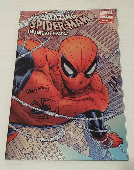 Amazing Spider-man #77 Televisa Firmado Por Delgado