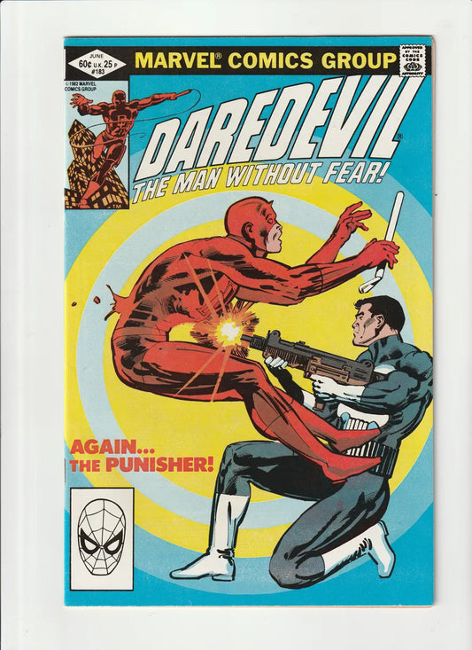 Daredevil #183 Punisher Marvel Comics 1982