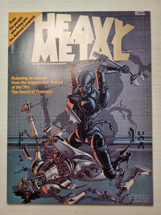 Revista Heavy Metal #1 April 1977