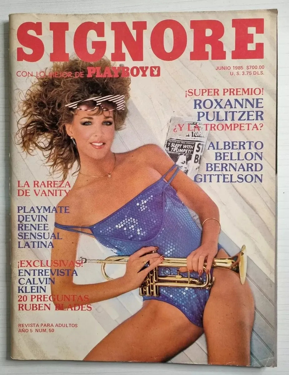 Signore Playboy Mexico Junio 1985
