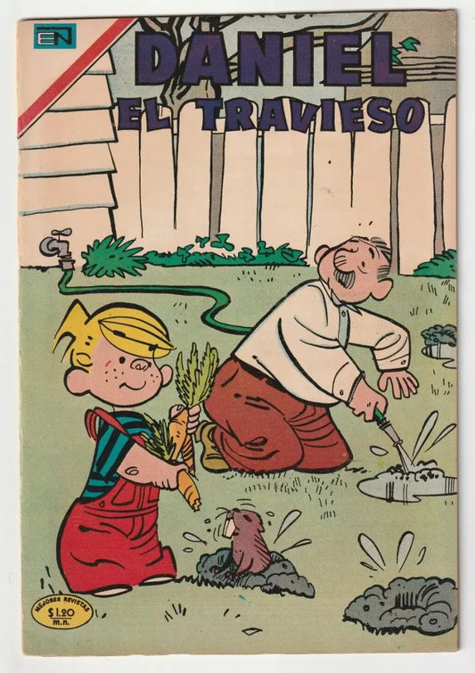 Daniel El Travieso #68 Novaro Cómic Antiguo