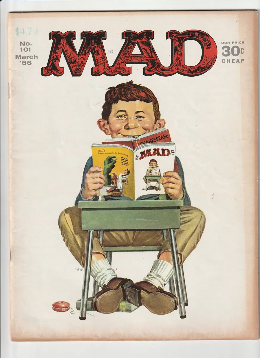 Mad #101 Marzo 1966 Revista Antigua