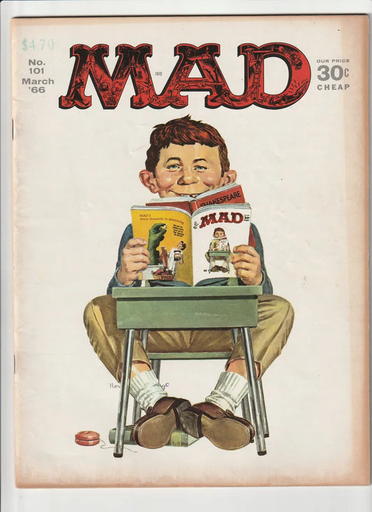 Mad #101 Marzo 1966 Revista Antigua
