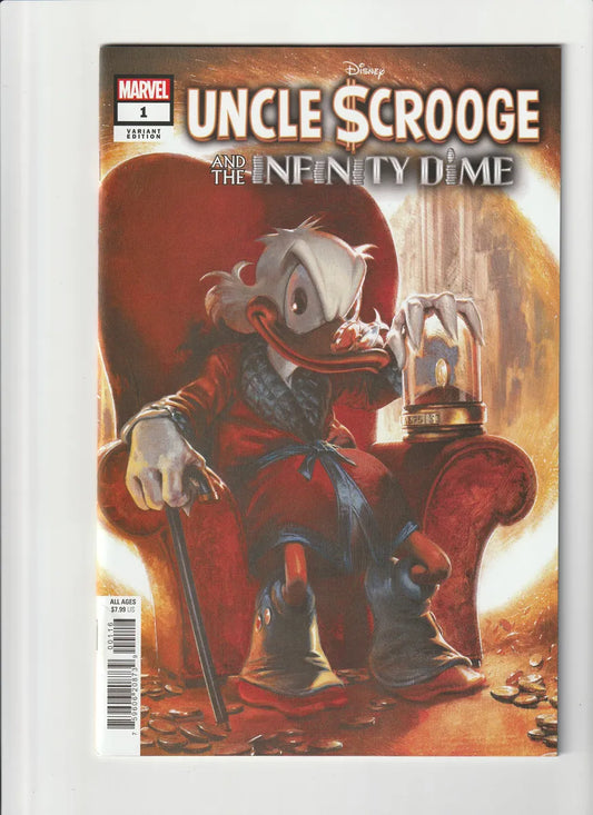 Uncle Scrooge And The Infinity Dime #1 Dell´otto Variante 1:10