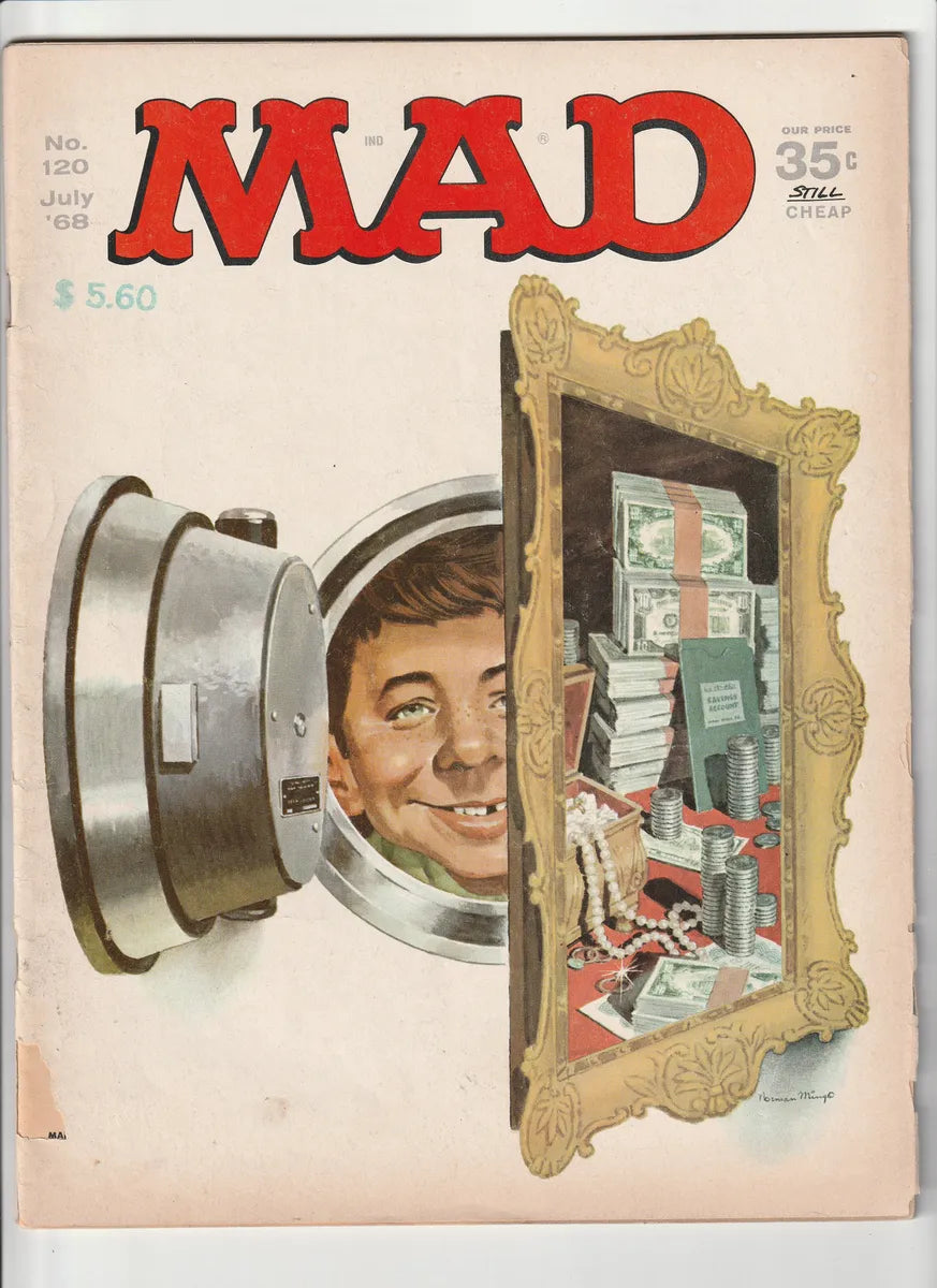 Mad #120 Julio 1968 Revista Antigua