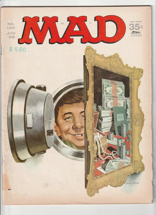 Mad #120 Julio 1968 Revista Antigua