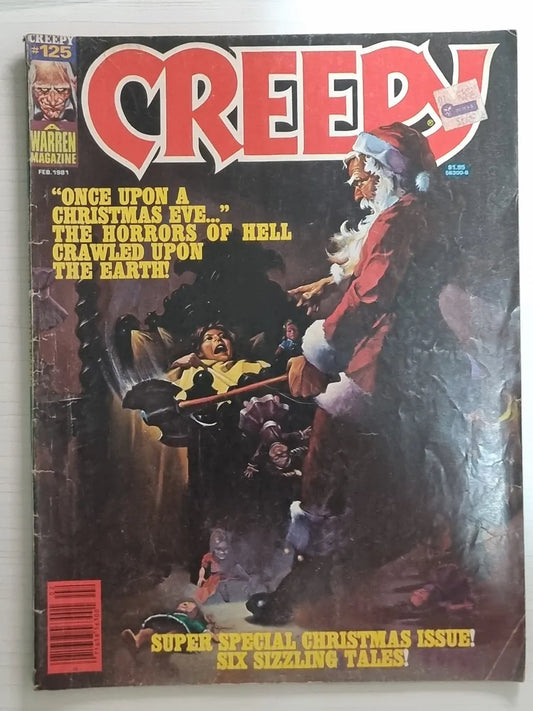 Creepy #125 Revista Terror Antigua 1981 En Ingles