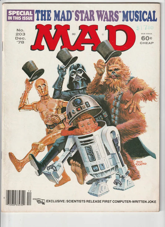 Mad #203 Star Wars Diciembre 1978 Revista Antigua