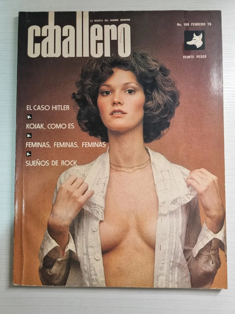 Caballero Febrero 1976 Revista Antigua Tipo Playboy