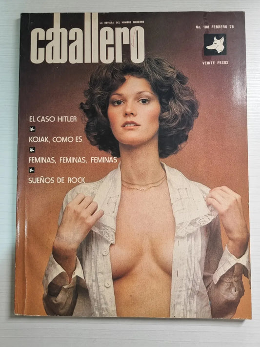 Caballero Febrero 1976 Revista Antigua Tipo Playboy