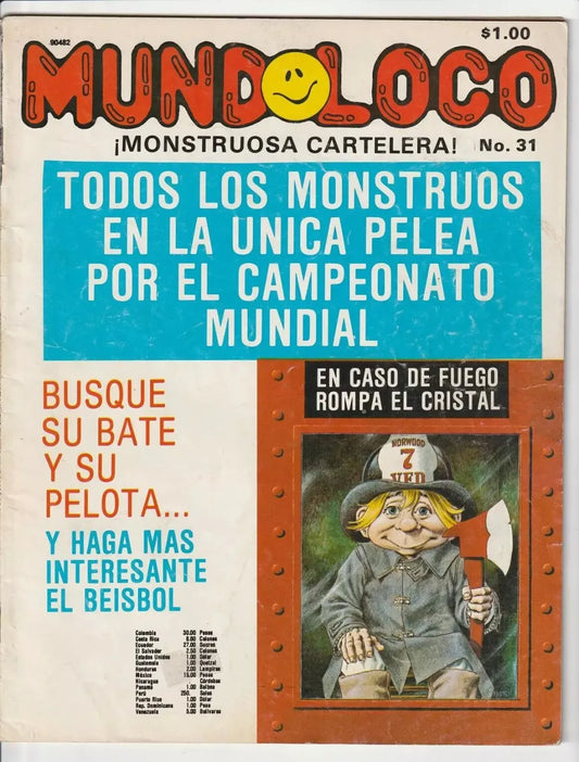 Mundo Loco #31 Revista Antigua
