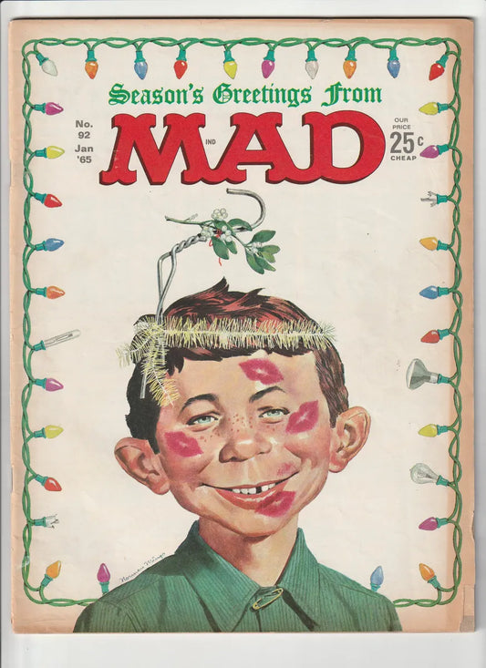 Mad #92 Enero 1965 Revista Antigua
