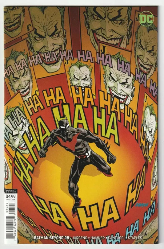 Batman Beyond #25 DC Comics Johnson Portada Variante