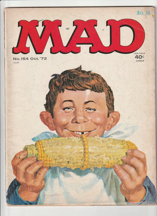 Mad #154 Octubre 1972 Revista Antigua