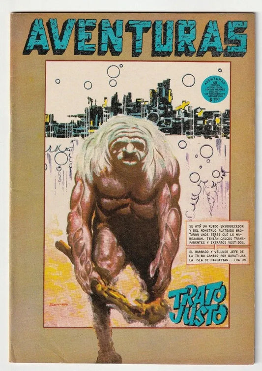 Aventuras #424 Editora Sol 1972 Cómic Antiguo