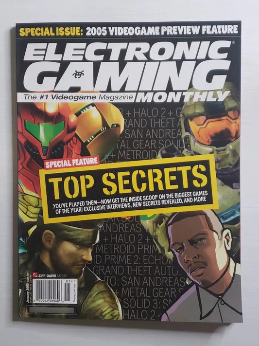 Electronic Gaming Montly #187 Enero 2005 Top Secrets