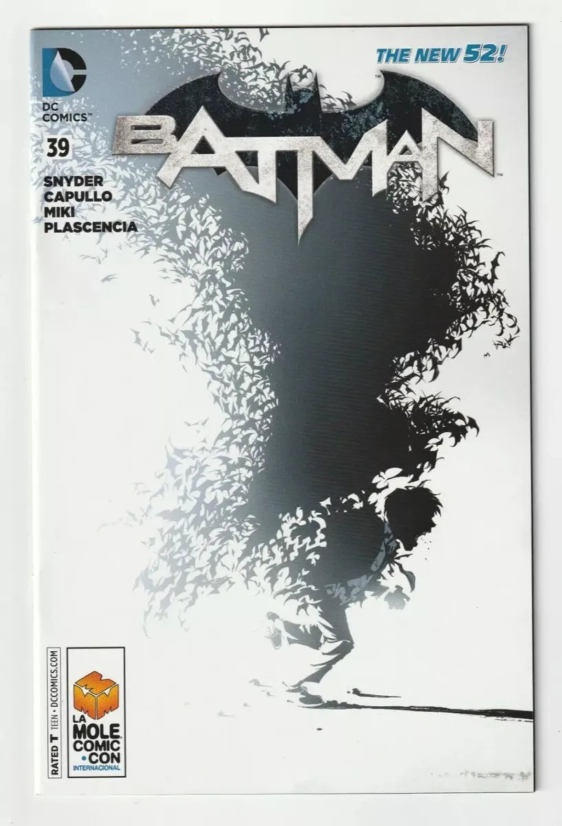 Batman #39 Portada De Greg Capullo Exclusiva Para La Mole