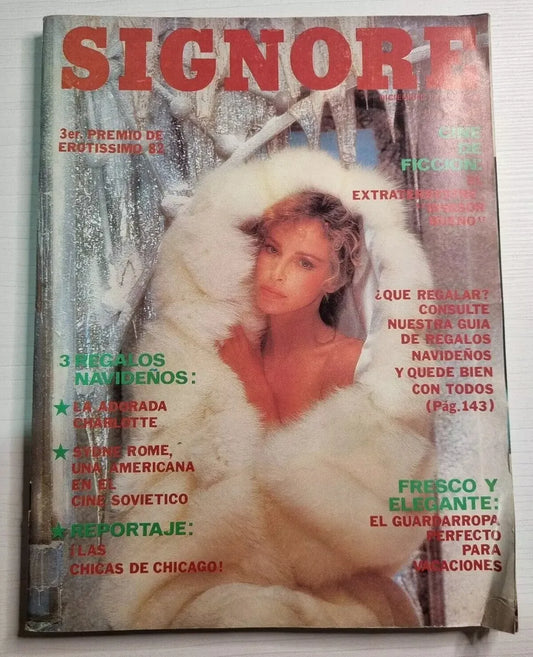 Signore Playboy Mexico Diciembre 1982