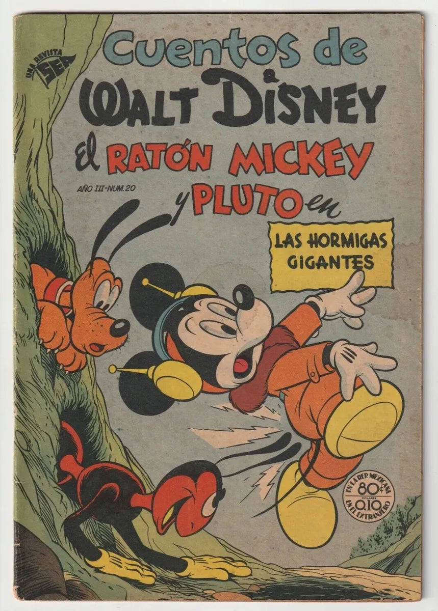 Cuentos De Walt Disney #20 Cómic Antiguo 1951