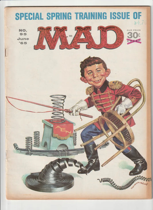 Mad #95 Junio 1965 Revista Antigua