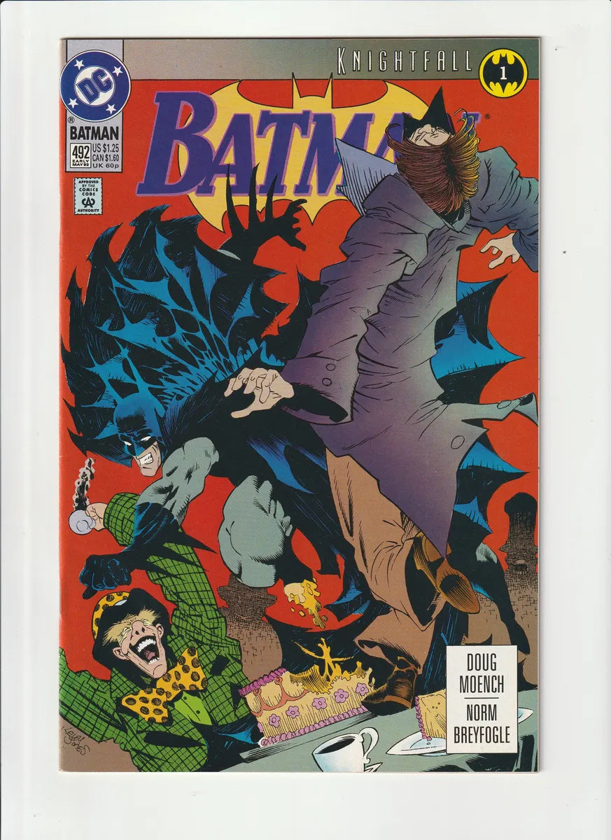 Batman #492 Empieza Knightfall