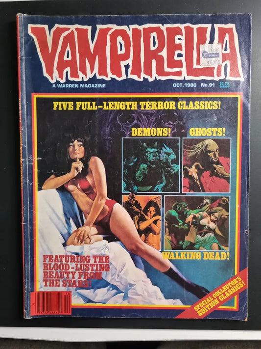 Vampirella #91 Revista Antigua 1980
