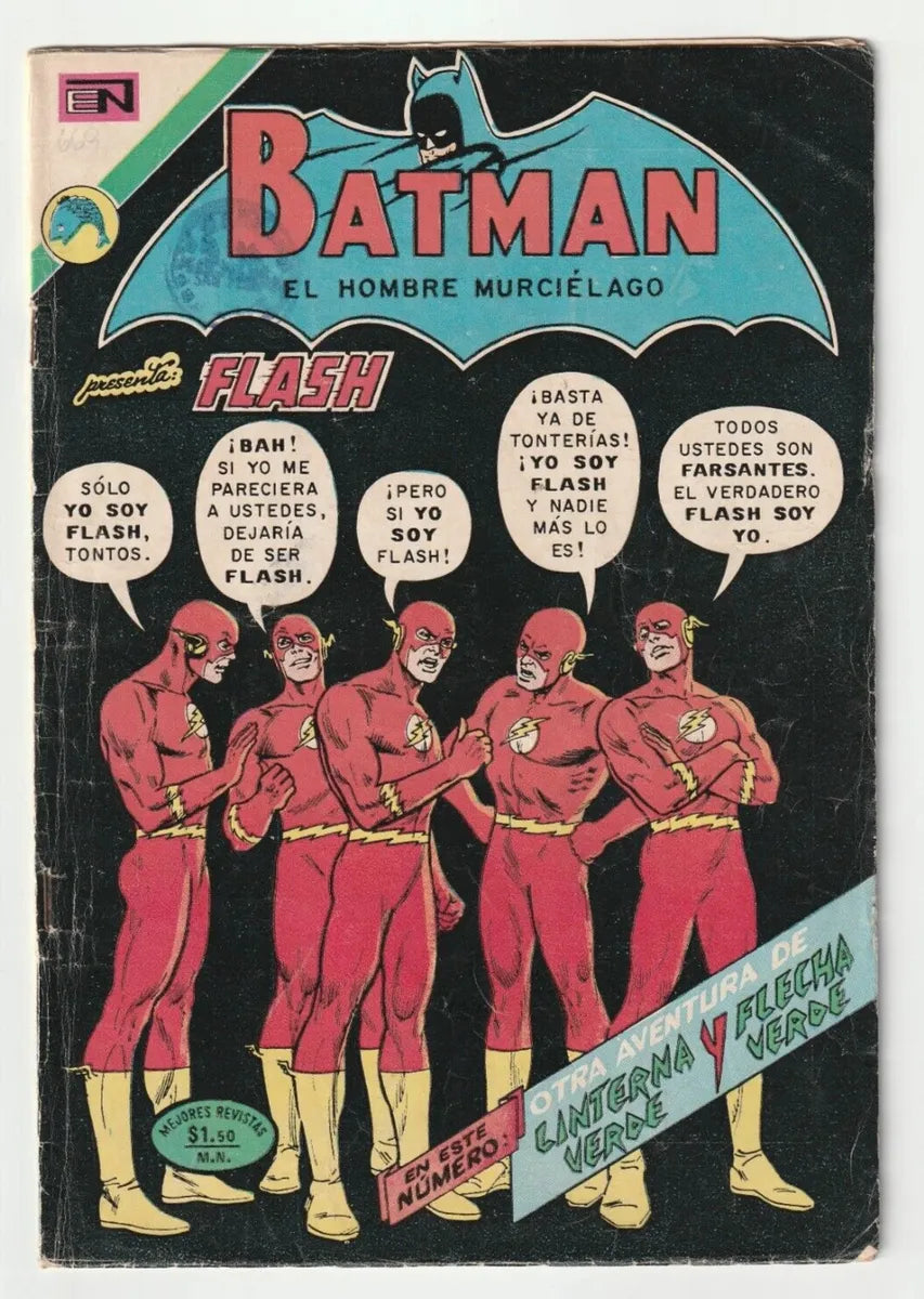Batman #669 Novaro Portada Neal Adams Cómic Antiguo 1973
