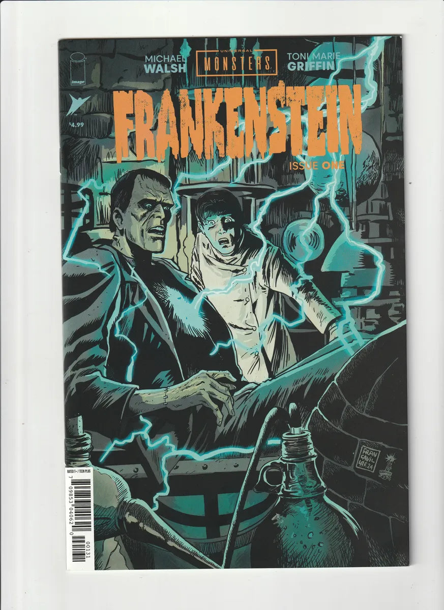 Universal Monsters Frankenstein #1 Portada Variante