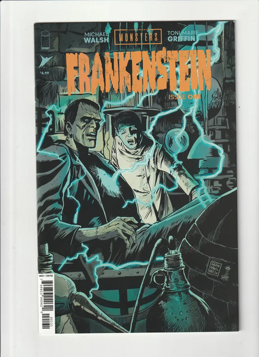 Universal Monsters Frankenstein #1 Portada Variante