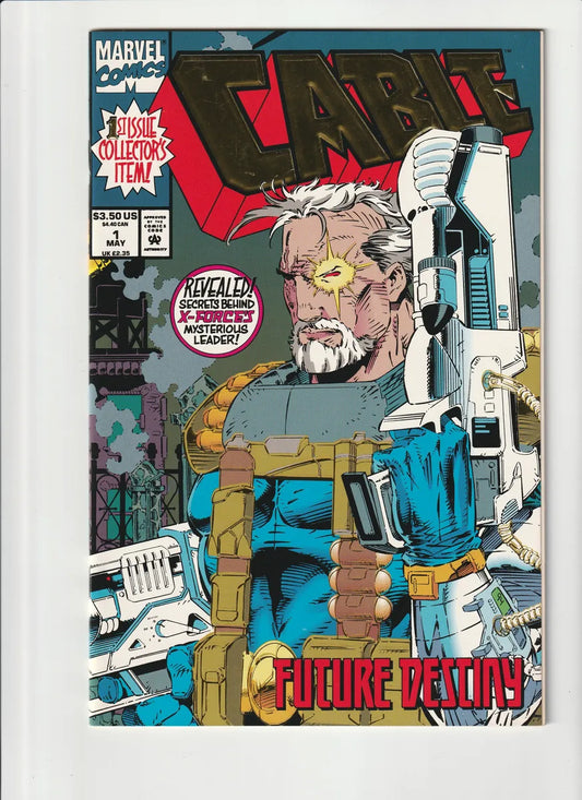Cable #1 Marvel Comics 1993 Portada Gold Foil