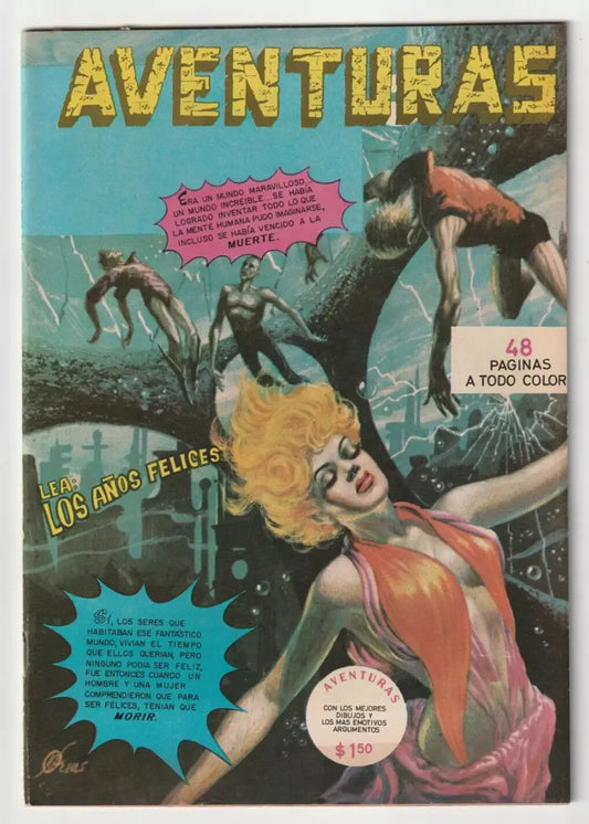 Aventuras #422 Editorial Sol 1972 Cómic Antiguo