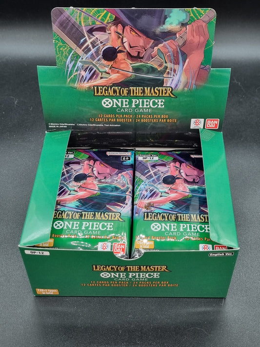 TCG One Piece OP-12 Legacy of the Master Booster Pack Sellado en Ingles